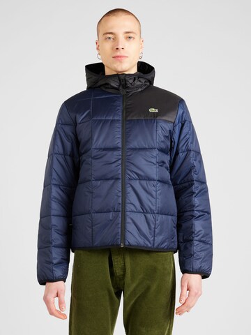 LACOSTE Winter Jacket in Blue: front