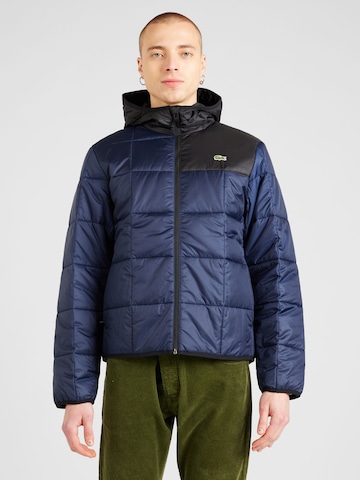 LACOSTE Winterjas in Blauw: voorkant