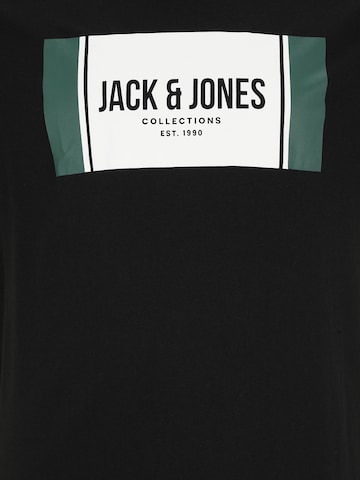 Tricou 'JJHAYATO' de la Jack & Jones Plus pe negru