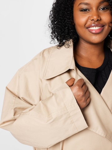 Manteau mi-saison 'JULIE' Forever New Curve en beige