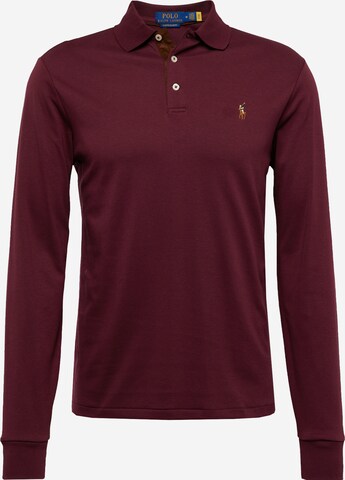 T-Shirt Polo Ralph Lauren en rouge : devant