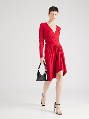 Lauren Ralph Lauren Cocktailjurk 'RUTHMAY' in Rood