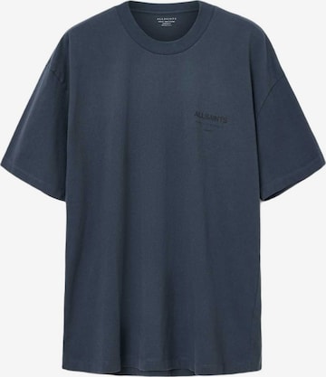 AllSaints Футболка 'Underground SS Crew' в Синий: спереди