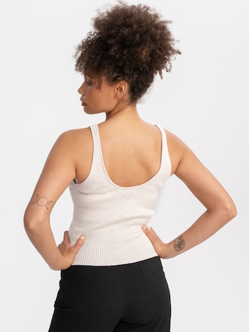 MELA Gebreide top 'RHADA' in Beige