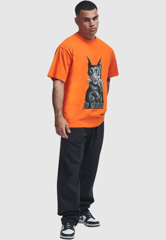 2Y Studios Shirt 'Doberman' in Orange