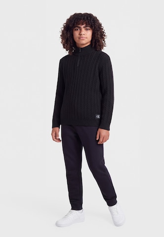 Calvin Klein Jeans Trui in Zwart: voorkant