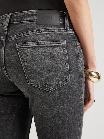 WEEKDAY Bootcut Jeans 'Tension' in Zwart