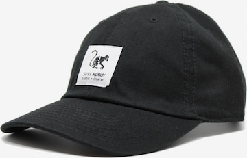 Surf Monkey - Gorra deportiva en negro: frente