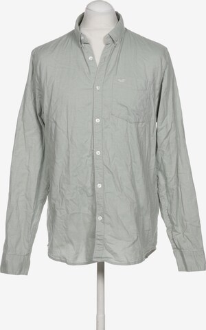 HOLLISTER Button Up Shirt in L in Green: front