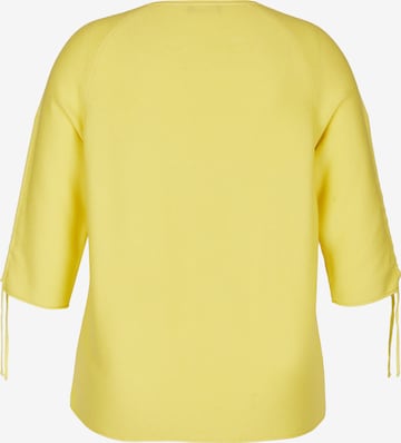Thomas Rabe Knit Cardigan in Yellow