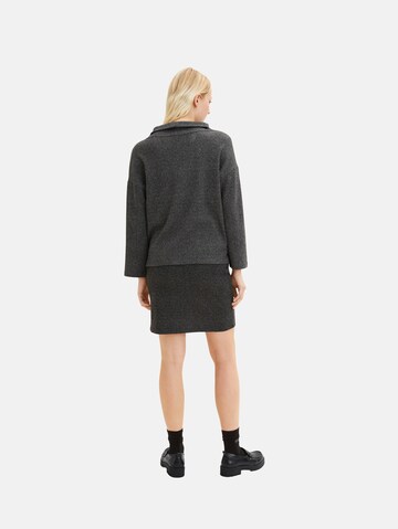 TOM TAILOR Pullover in Schwarz