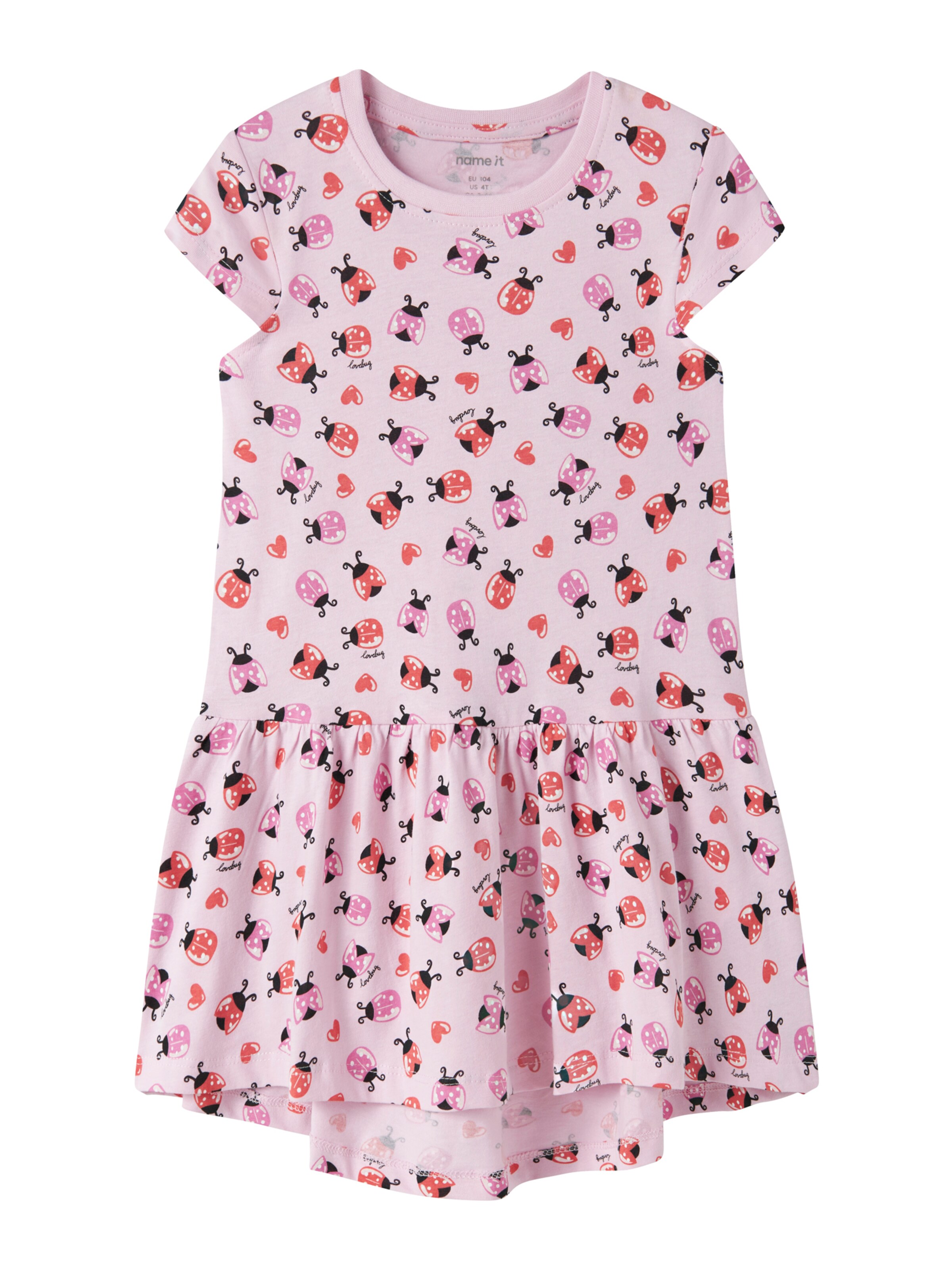 NAME IT Šaty 'NMFVIGGA' – pink: přední strana