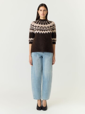 YAS Sweater in Brown