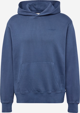 LEVI'S ® Collegepaita 'Authentic Hoodie' värissä sininen: etupuoli
