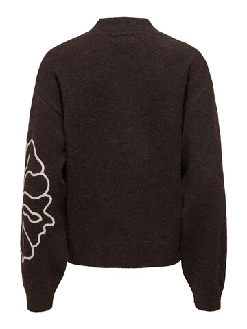 Jaqueline de Yong Sweater 'Jella' in Brown