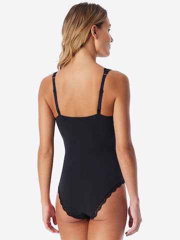 Body ' Unique Cotton ' SCHIESSER en noir