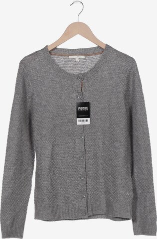 TOM TAILOR DENIM Sweater & Cardigan in XL in Grey: front