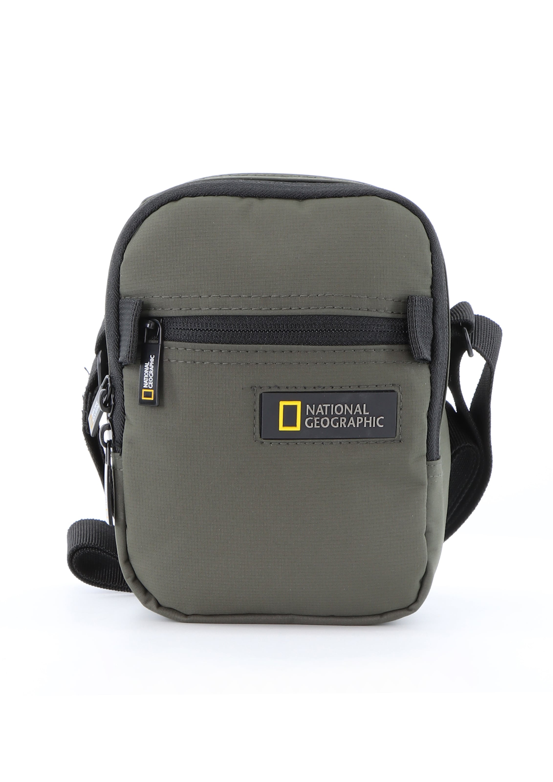 National Geographic Crossbody Bag 'Mutation' in Green: front