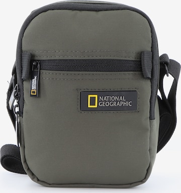 National Geographic Schultertasche 'Mutation' in Grün: Vorderseite