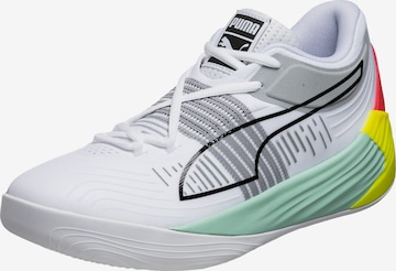 PUMA Athletic Shoes 'Fusion Nitro' in White: front