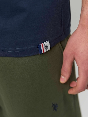 U.S. POLO ASSN. Regular fit Button Up Shirt ' UMSaimon ' in Blue