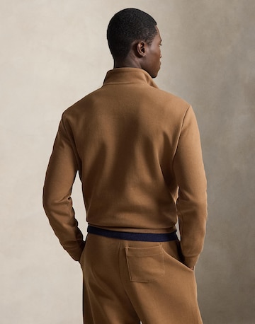 Bluză de molton de la Polo Ralph Lauren pe maro