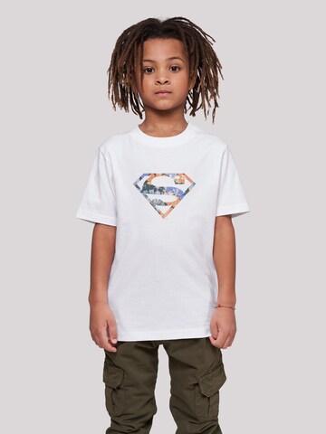 T-Shirt 'Superman' F4NT4STIC en blanc : devant