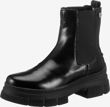 TOMMY HILFIGER Chelsea Boots in Schwarz: predná strana