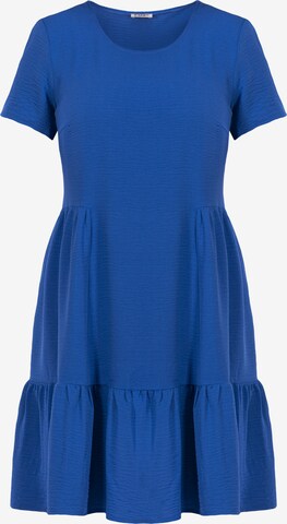 Karko Cocktail Dress 'AGNIESZKA' in Blue: front