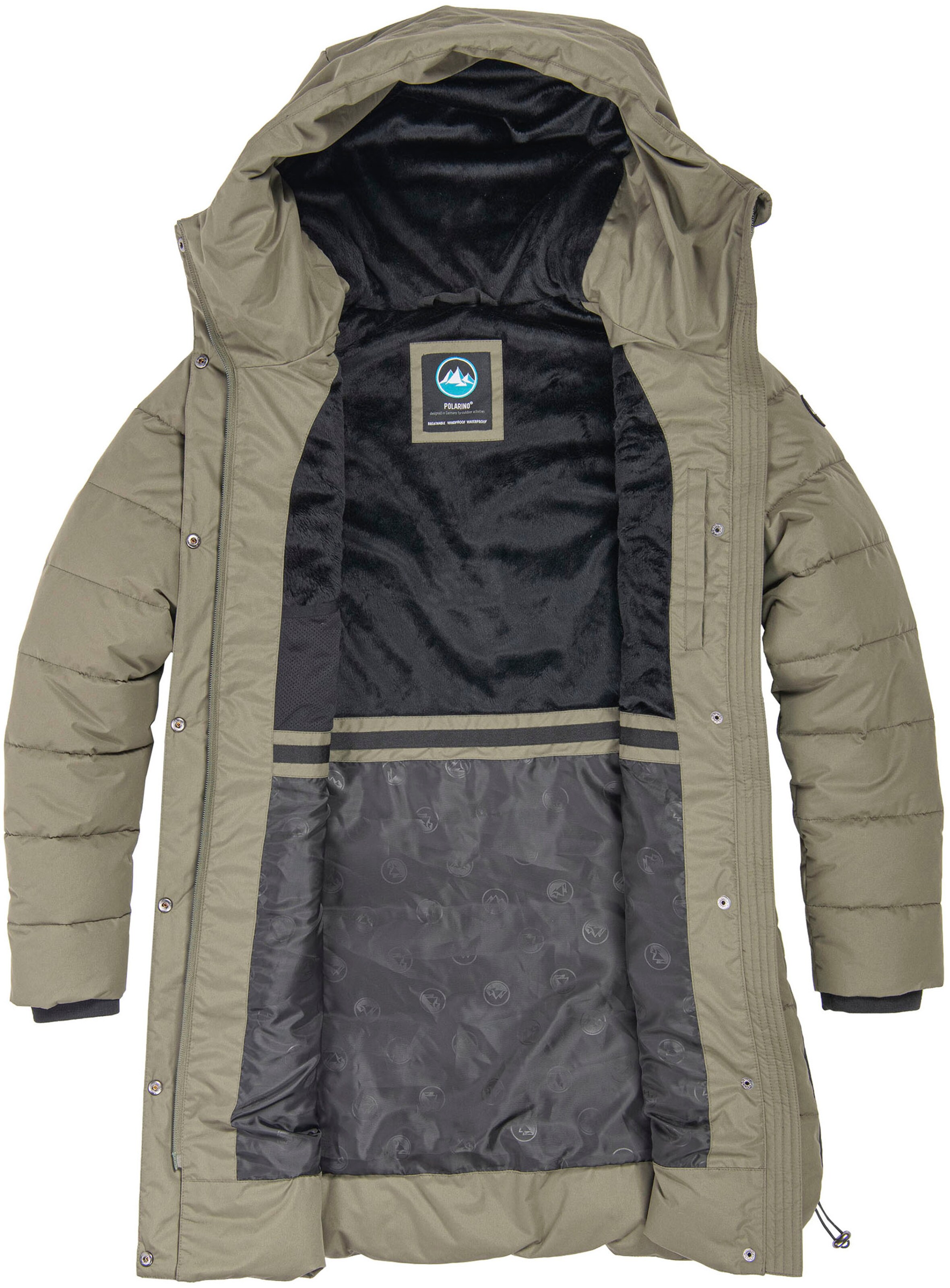 POLARINO Funktionsmantel in Grün