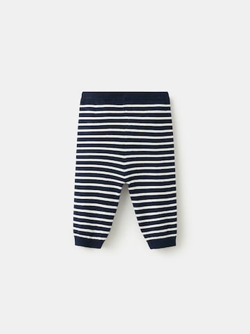 MANGO KIDS Tapered Broek 'KAIP' in Blauw