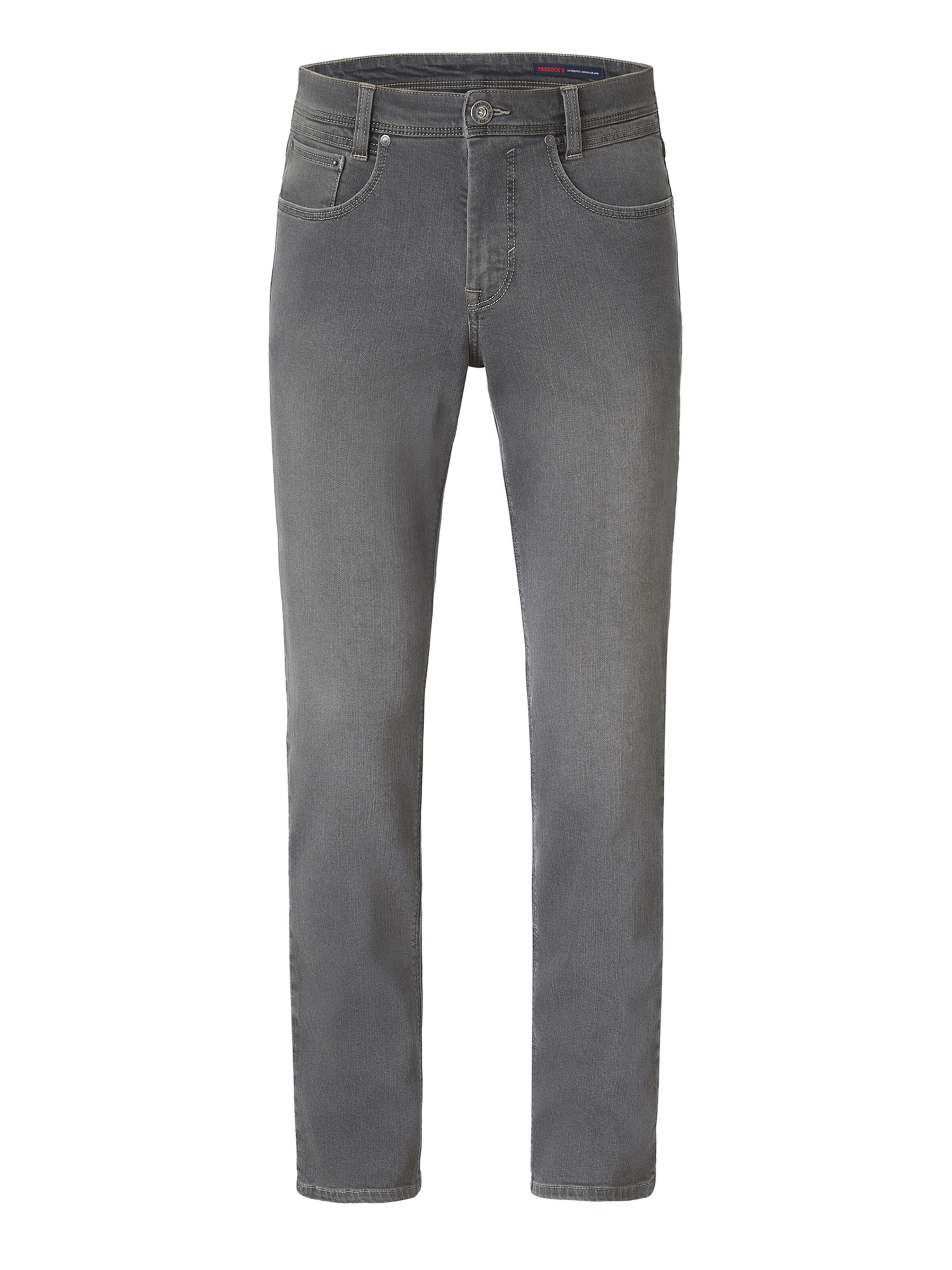 PADDOCKS Slimfit Jeans in Grau: Vorderseite