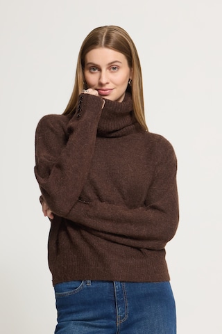 ICHI Pullover i brun: forside
