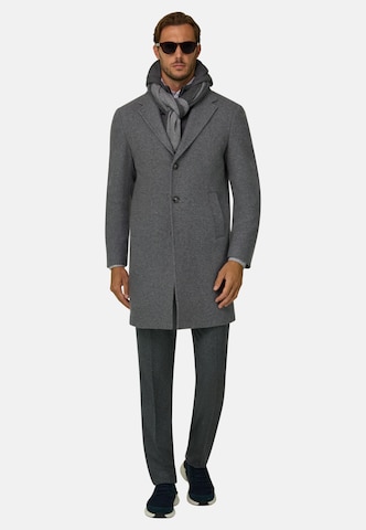 Boggi Milano Between-seasons coat in Grey