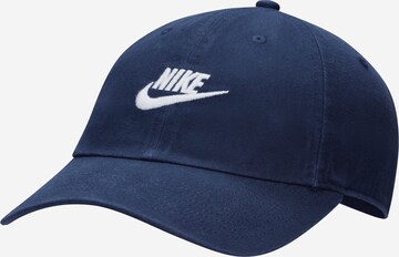 Nike Sportswear Cap in Blue: front