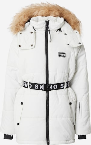 TOPSHOP - Casaco de inverno em branco: frente