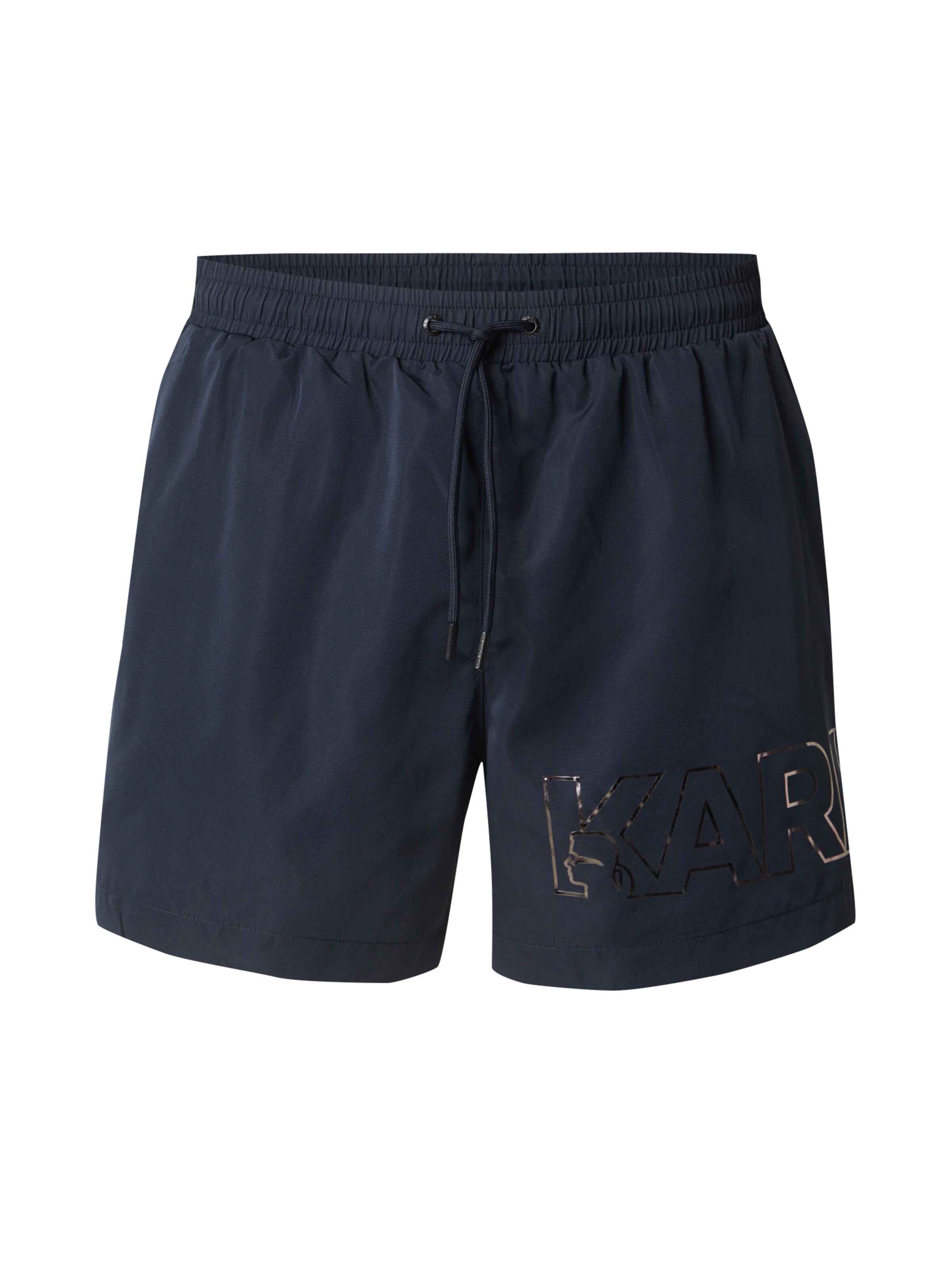 Karl Lagerfeld Szorty kąpielowe w kolorze niebieski: przód