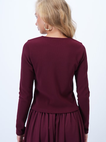 Trend Alaçatı Stili Μπλουζάκι σε κόκκινο