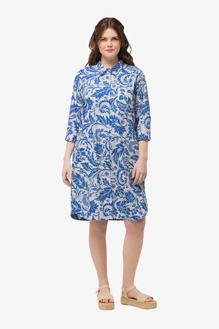 Ulla Popken Shirt Dress in Blue