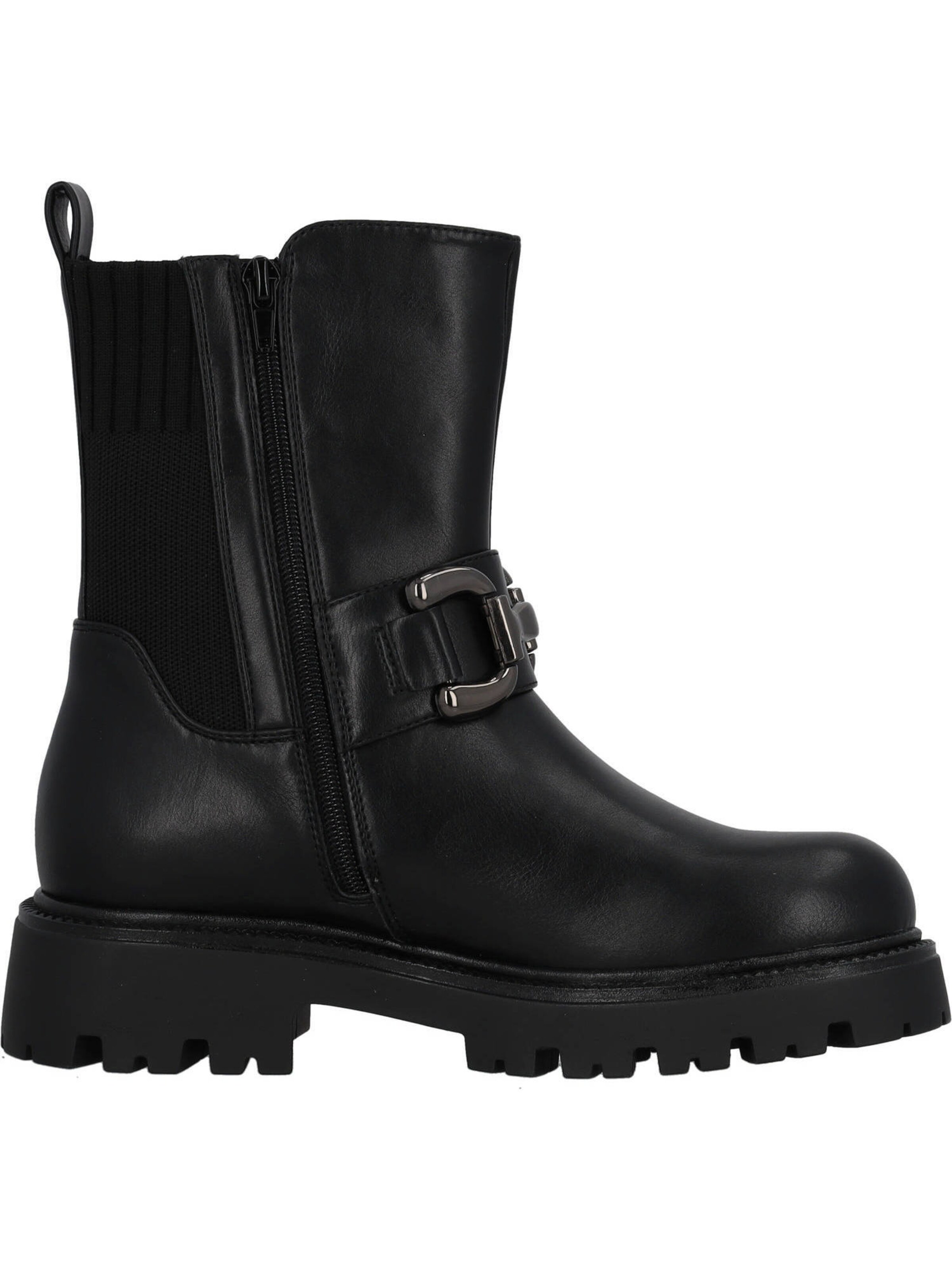 Chelsea Boots 'Vikduc' Palado en noir