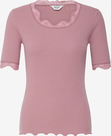T-shirt ' OXNSuna Lace ' Oxmo en rose : devant