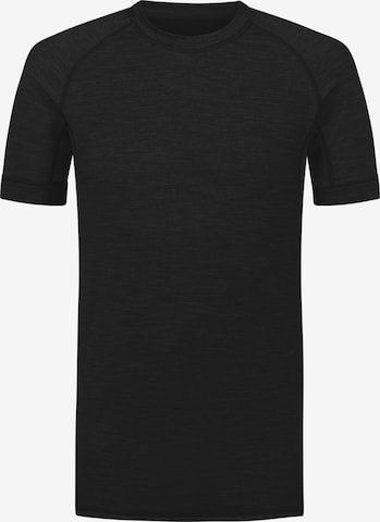T-Shirt fonctionnel Mey en noir : devant