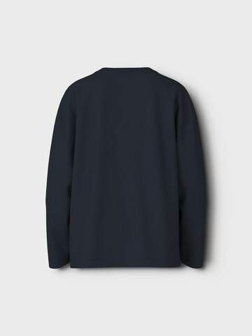 Tricou 'NKMVICTOR' de la NAME IT pe albastru