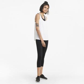 PUMA Skinny Sportbroek in Zwart