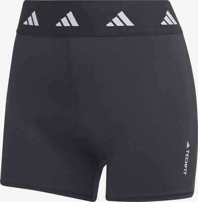 ADIDAS PERFORMANCE Workout Pants in Black / White, Item view