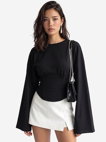 MixRay Blouse in Black