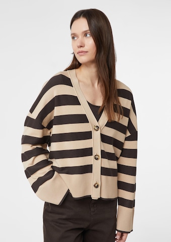 Cardigan COMMA en beige : devant