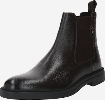 BOSS Chelsea boots 'Calev_Cheb_gr' i brun: framsida