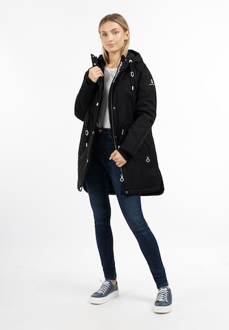 Parka d’hiver DreiMaster Maritim en noir