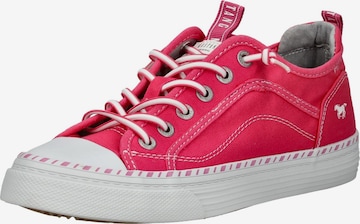 Sneaker bassa di MUSTANG in rosa: frontale